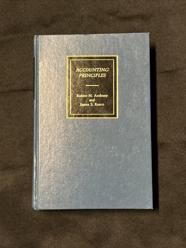 Accounting principles (Willard J. Graham Series In Accounting) 1979 (HC) 4th Ed