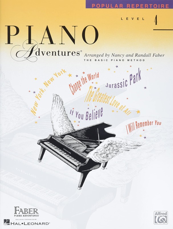 Faber Piano Adventures: Popular Repertoire – Level 4 | Piano Sheet Music Son…
