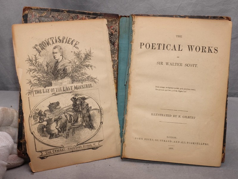 The Poetical Works of Sir Walter Scott - John Dicks, London - 1868 - FREE SHIP gallery