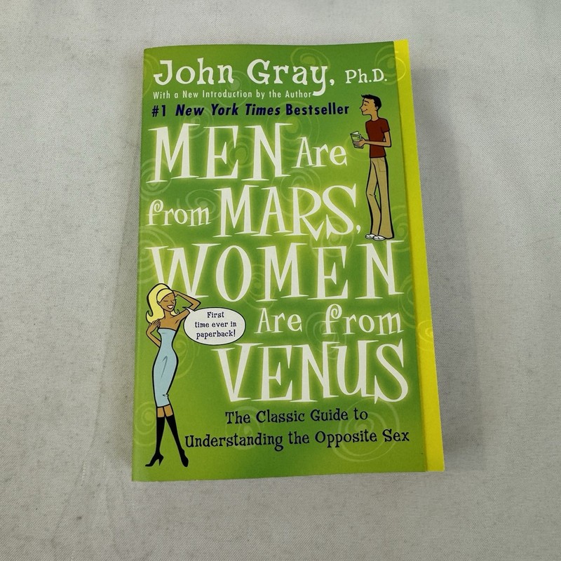 Men Are from Mars, Women Are from Venus by John Gray, Ph.D. Fast Ship