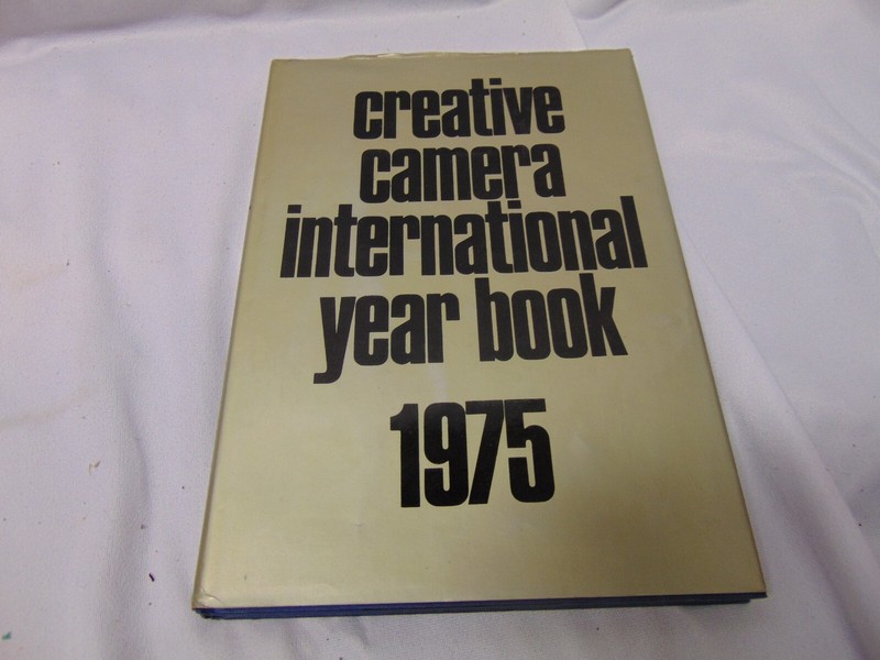 Creative Camera International year book 1975 hardcover w/ jacket 236 pages 1974