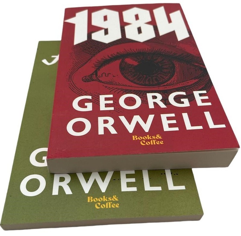 1984 & Animal Farm (Set of 2 Books) by George Orwell -NEW gallery