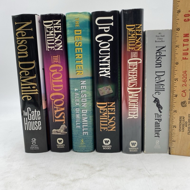 Nelson DeMille Lot of 6 Novels(2 Complete Series) 1 Signed See Description
