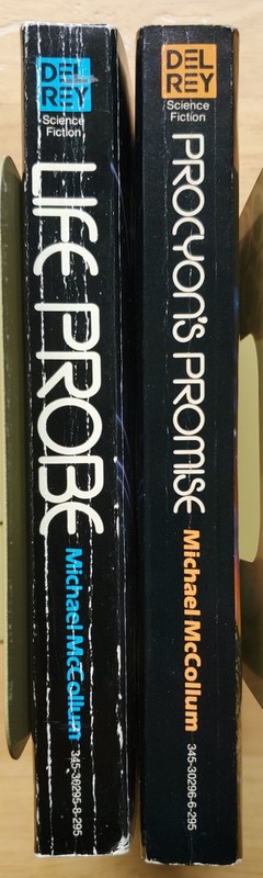 Michael McCollum: Life Probe & Procyon's Promise (Both 1st Edition MMPBs) gallery
