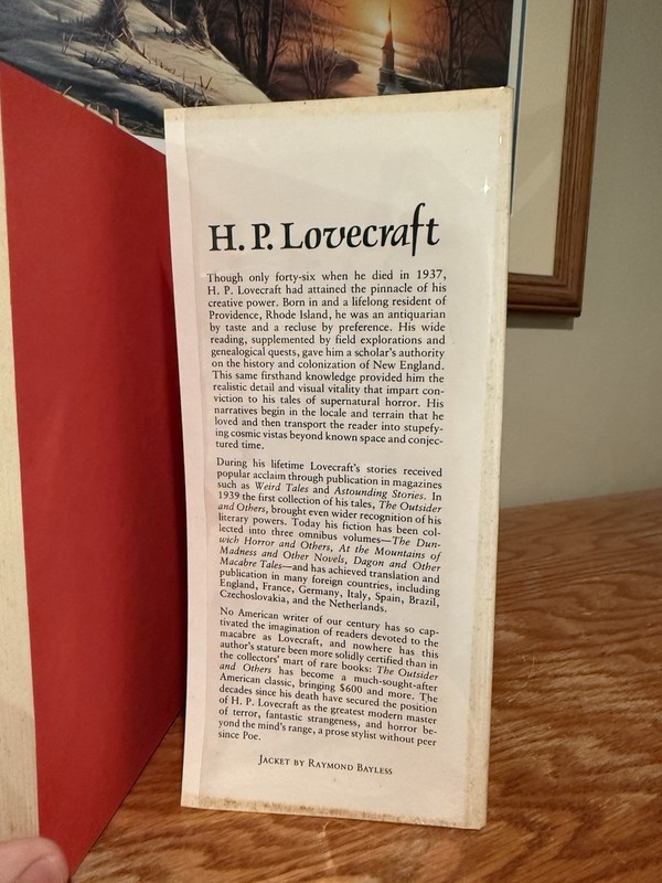 DAGON AND OTHER MACABRE TALES H. P. Lovecraft HCDJ Horror Cthulhu Arkham VG+ gallery