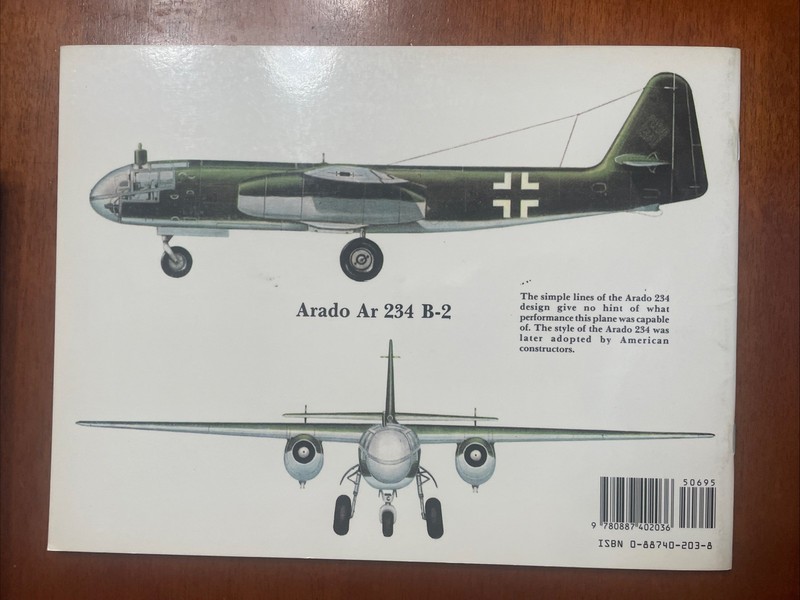 World's First Jet Bomber: Arado Ar 234, Ju 287 - Shiffer Publishing, B&W, 48 Pgs gallery