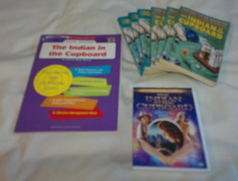 Guided Reading: Set of 6 The Indian in the Cupboard books + teachers guide + DVD