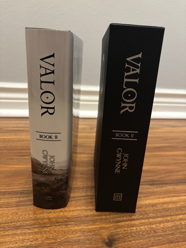 Valor - Grim Oak Press - SIGNED & NUMBERED Slipcase John Gwynne Limited Edition gallery