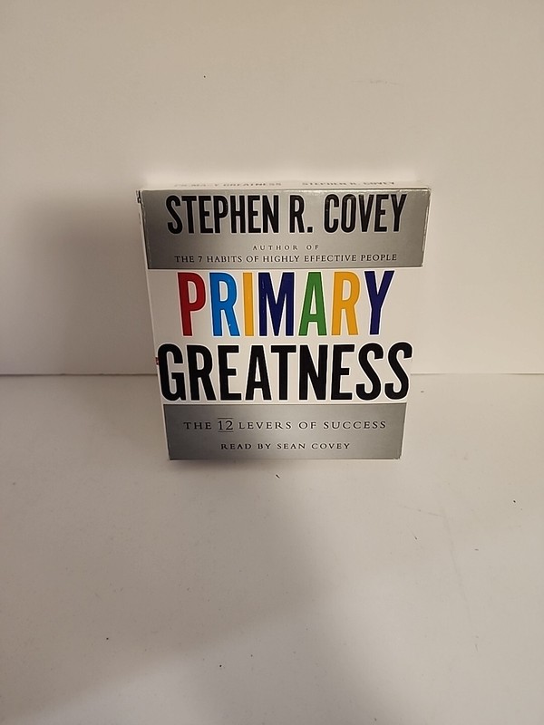 Primary Greatness: The 12 Levers of Success – Audio CD – GOOD