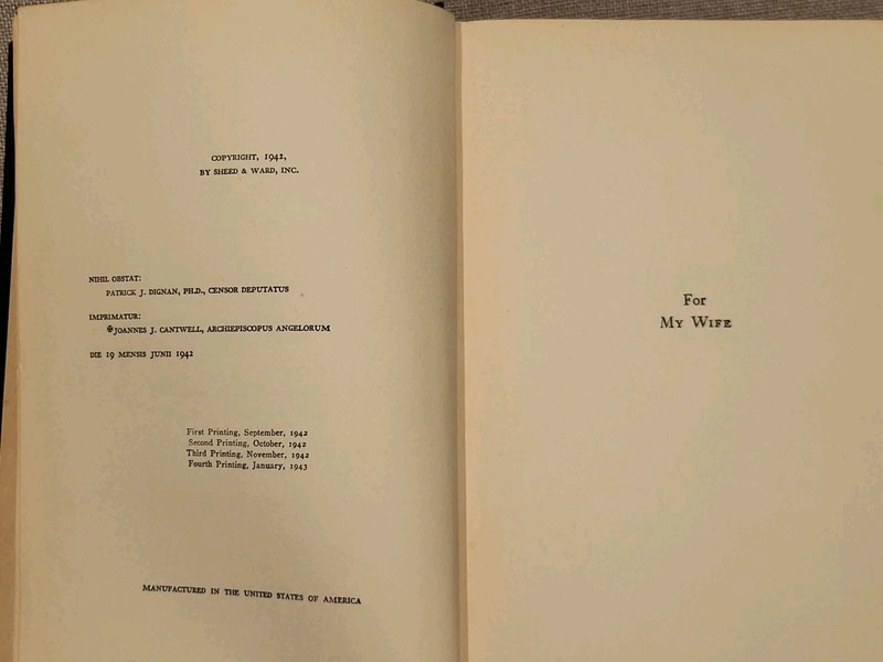 Pageant Of The Popes By John Farrow, Hardcover Book, 1943 Vintage Collectible gallery