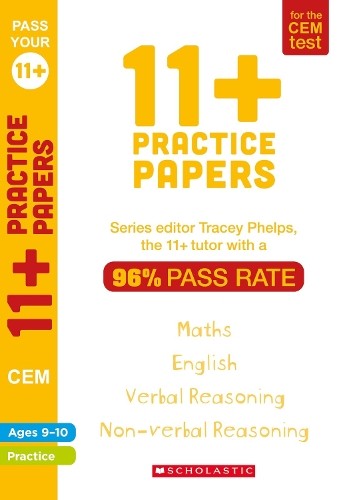 Tracey Phelps 11+ Practice Papers for the CEM Test Ages (Paperback) (UK IMPORT)