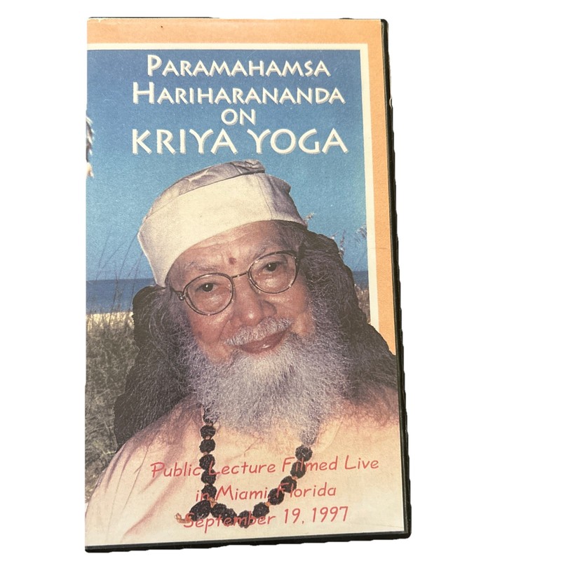 Paramahamsa Hariharananda On Kriya Yoga : Pre-Owned VHS Tape