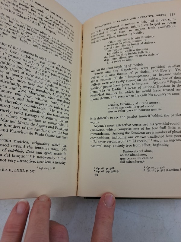RARE 1937 Hardcover-The Origins of the Romantic Movement in Spain-McClelland gallery