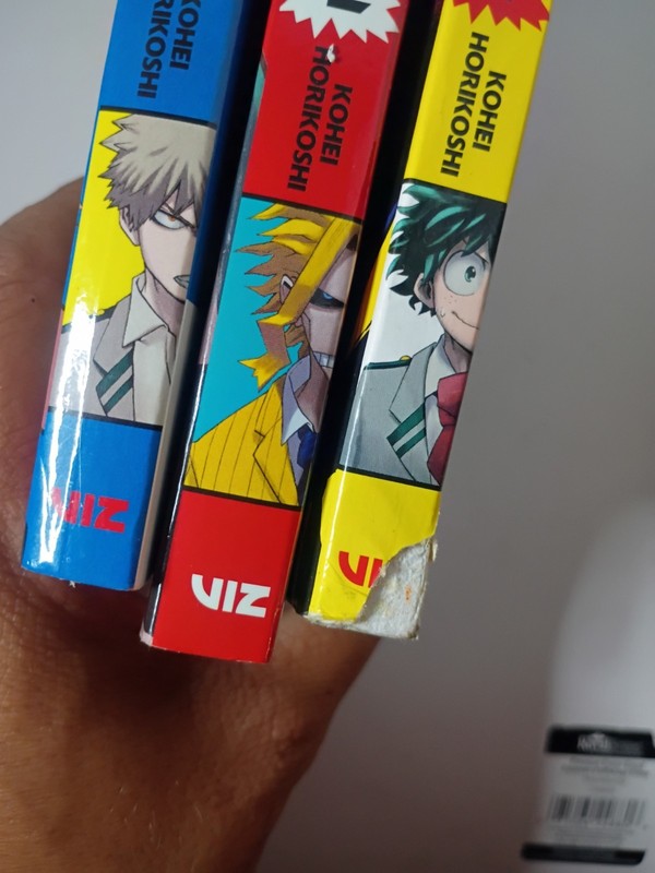 My Hero Academia Manga Books Lot Vol 1 2 3 Kohei Horikoshi English gallery