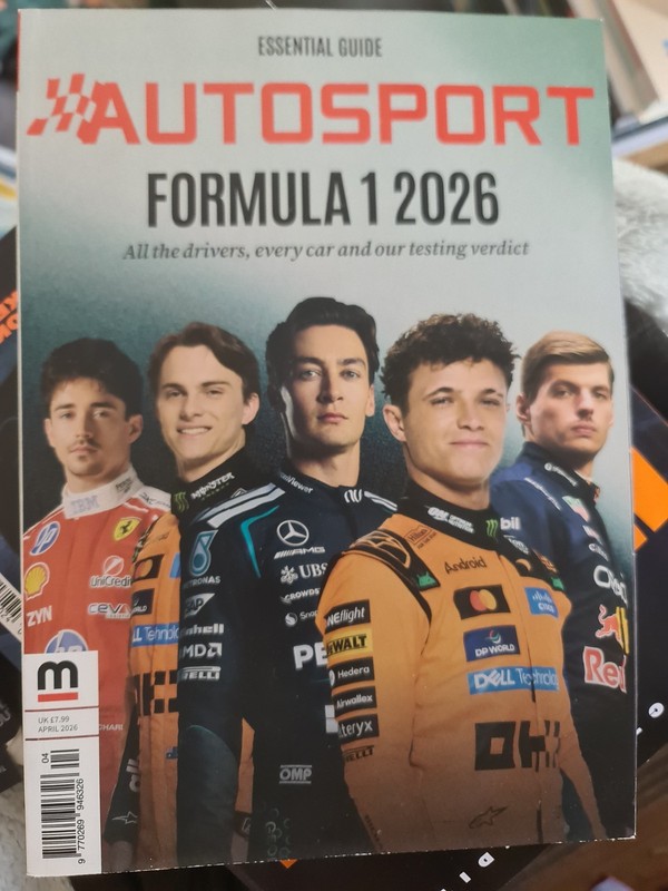 AUTOSPORT MAGAZINE APRIL 2026 ~ FORMULAR 1 2026 ~ NEW ~