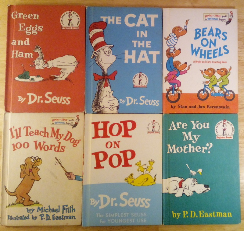 Lot of 6 Dr. Seuss I Can Read It All by Myself Ser. HC