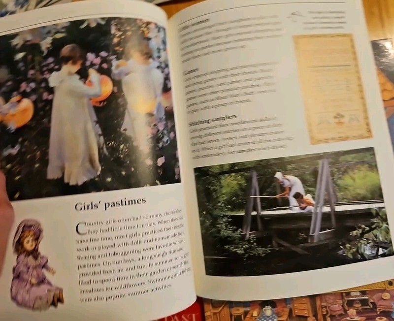 Three Historical Books Young Adults; Christmas, Old Time Toys, Girls & Women gallery