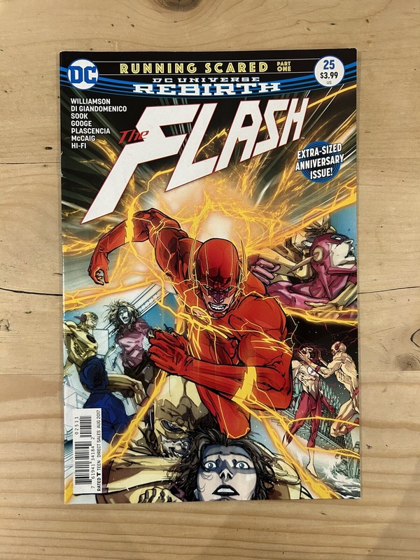 The Flash #25 DC Comics 2017 VG DC Universe Rebirth Bagged DCEU DCU