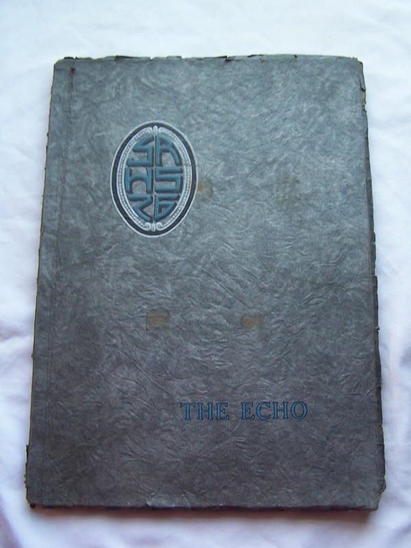 1926 SANTA ROSA HIGH SCHOOL YEARBOOK SANTA ROSA, CALIFORNIA THE ECHO UNMARKED