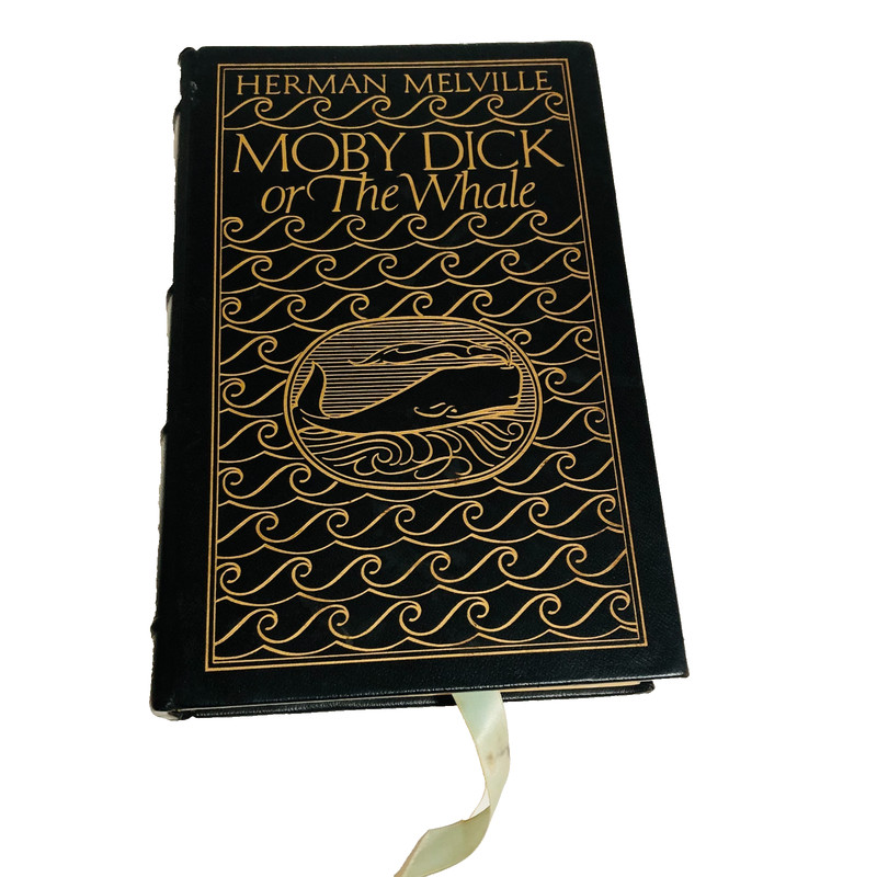 Moby Dick by Herman Melville Leather-bound 1977 Easton Press~Collector’s Edition