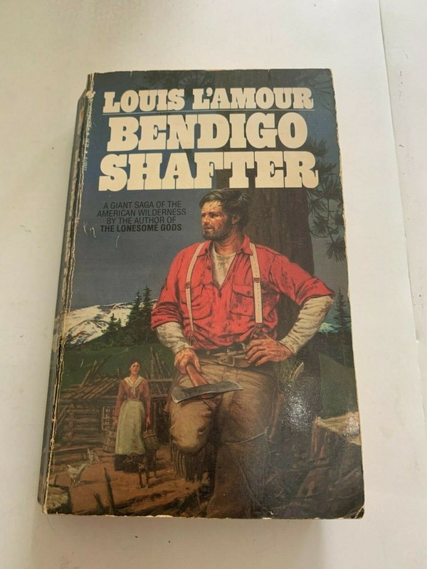 1983 Bendigo Shafter by Louis L’Amour Bantam Paperback
