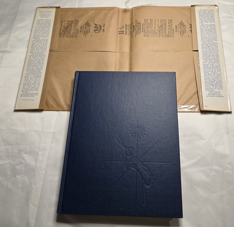 1960 THE HISTORY OF SAN DIEGO THE EXPLORERS 1ST ED. By RICHARD POURADE gallery