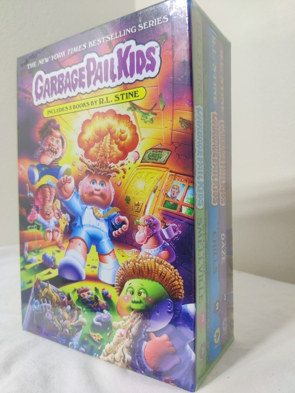 Big Box of Garbage 3-Books Box Set Hardcover R.L. Stine Garbage Pail Kids NEW