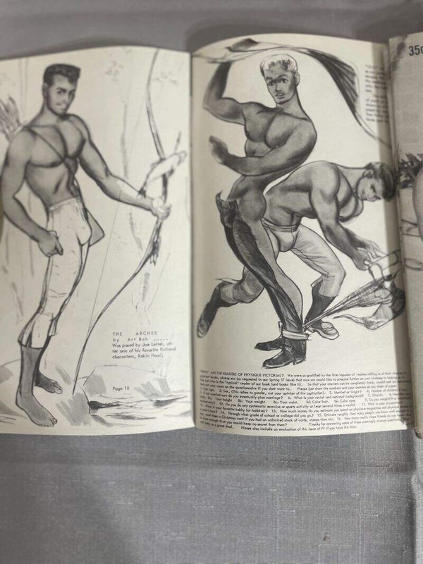 PHYSIQUE PICTORIAL MAGAZINES VOL.7 NO.2 SUMMER 1957 UN-CIRCULATED L/N gallery