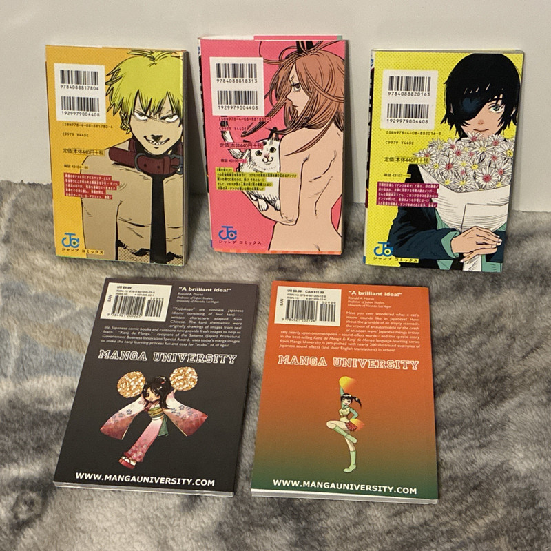 Lot of Chainsaw Man Volume 1-3 Manga University Shonen Jump Viz Media Books JP gallery
