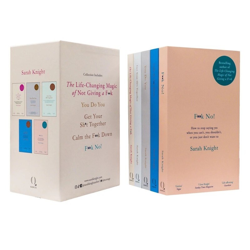 A No F*cks Given Guide Series Books 1 - 5 Collection Box Set by Sarah Knight gallery