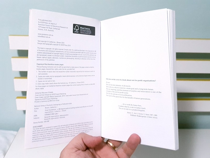 Great Foundations: A Guide to Building Not-for-Profit Organisations! PB Book gallery