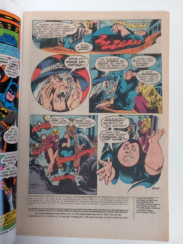 Its 12 O'clock Witching Hour #78 - (VFN 8.0) DC Comics - Bronze Age Comic gallery
