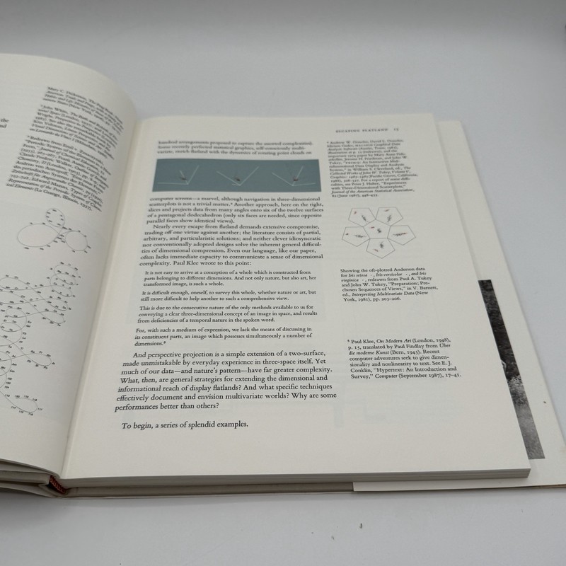 Envisioning Information by Edward R. Tufte Book w/ Dust Jacket gallery