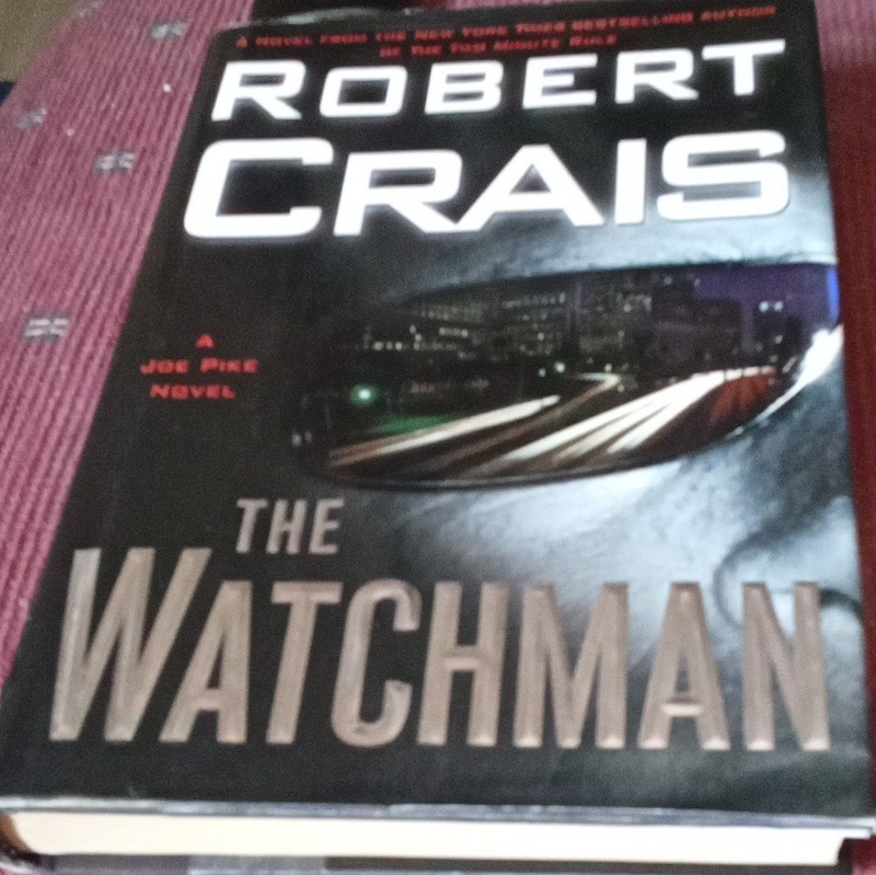 Robert Crais The Watchman Joe Pike Ser. 2007 Simon & Schuster HC Dust Jacket