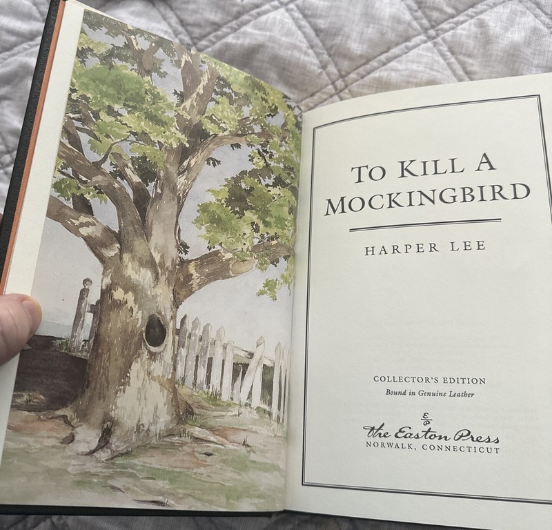 Collectors Edition Leather Book To Kill A Mockingbird Harper Lee Easton Press gallery