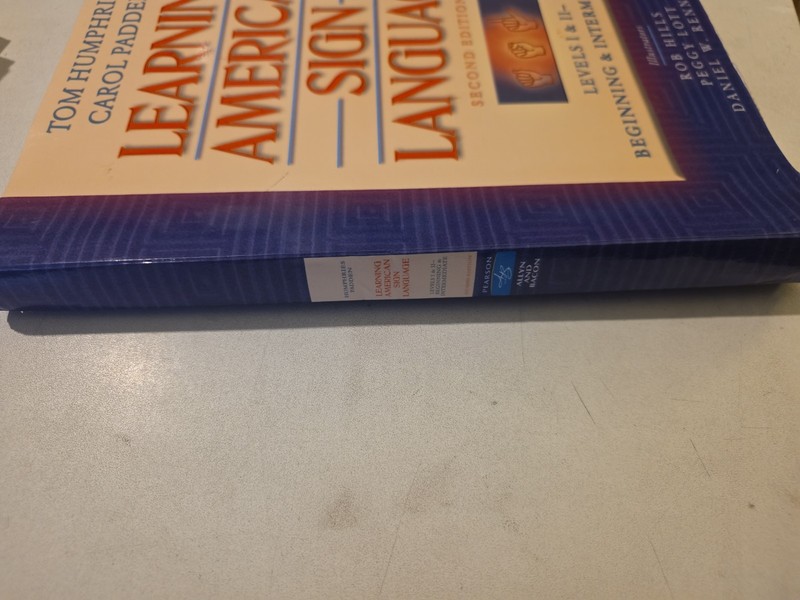 Learning American Sign Language Textbook Allyn & Bacon 2nd Edition Levels 1 & 2 gallery
