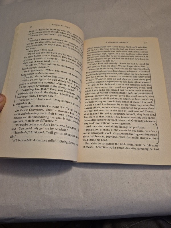 A Scanner Darkly by Philip Dick Vintage TPB Psychedelic Science Fiction gallery