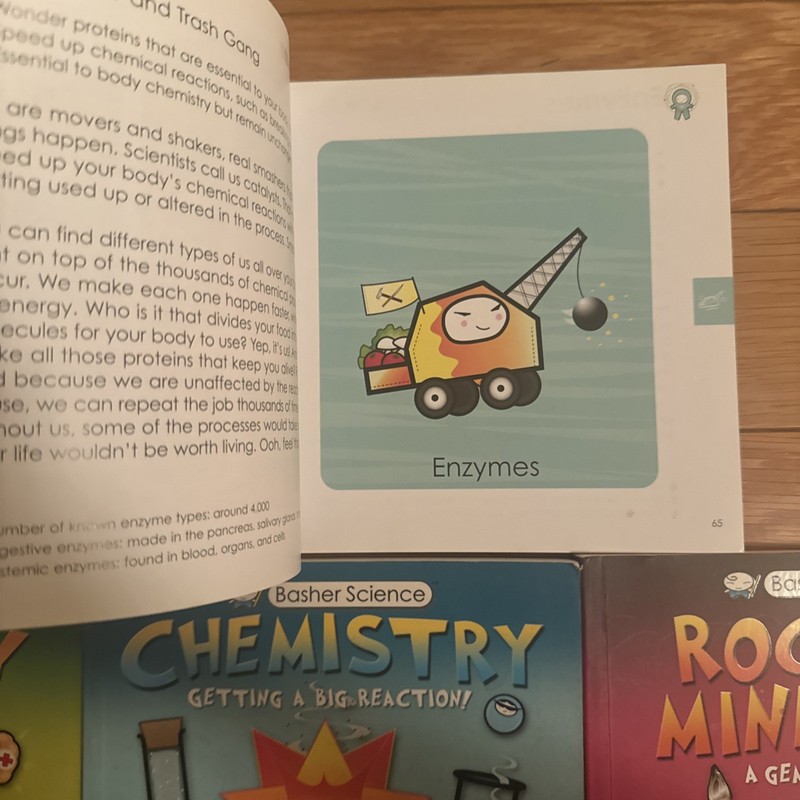 Basher Science Set Of 5 Books Good Condition gallery
