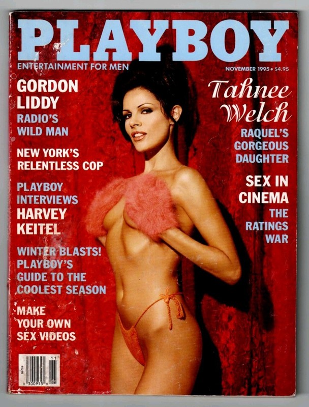 PLAYBOY MAGAZINE NOVEMBER 1995 TAHNEE WELCH Harvey Keitel HOLLY WITT