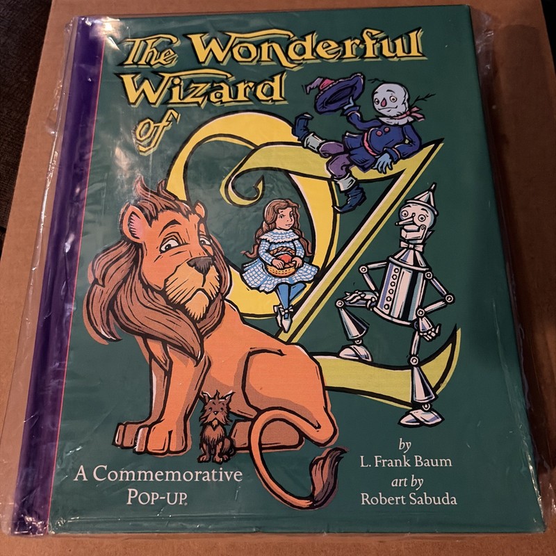 The Wonderful Wizard Of Oz Robert Sabuda POP UP Book LIKE NEW IN ORIGINAL PKG