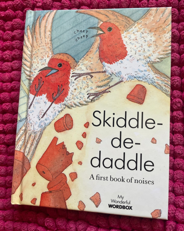 SKIDDLE-DE-DADDLE. FIRST BOOK OF NOISES. HARDCOVER, 15 X 11CM. TIM HEALEY