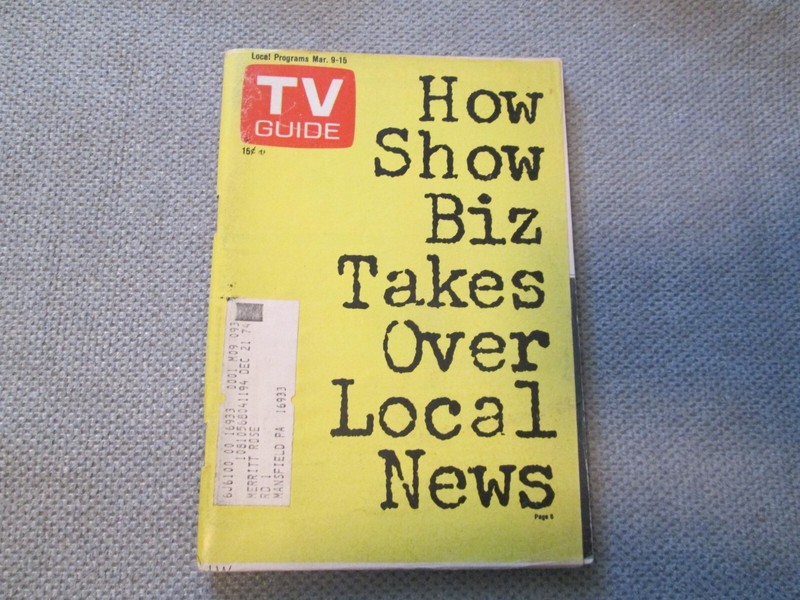 TV GUIDE 1974 March 9-15 Shirley Jones Partridge Family Andretti Big Cats (3c)