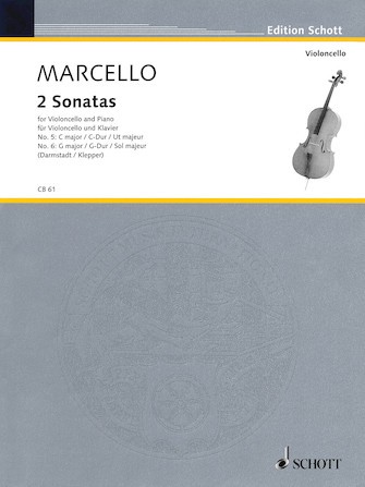 2 Sonatas: No. 5 in G Major and No. 6 in C Major for Violoncello and Piano