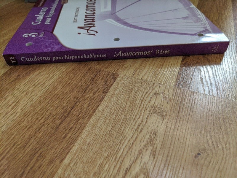 Avancemos 3 Cuaderno para hispanohablantes Teachers Paperback Edition Brand New gallery