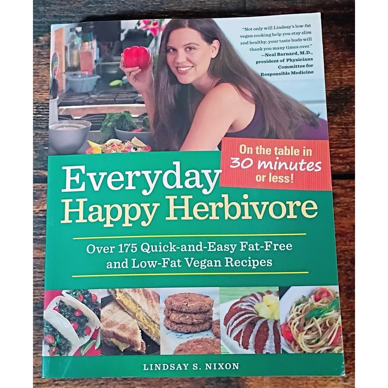 Everyday Happy Herbivore Lindsay S Nixon Vegan Cookbook 175+ Recipes Paperback