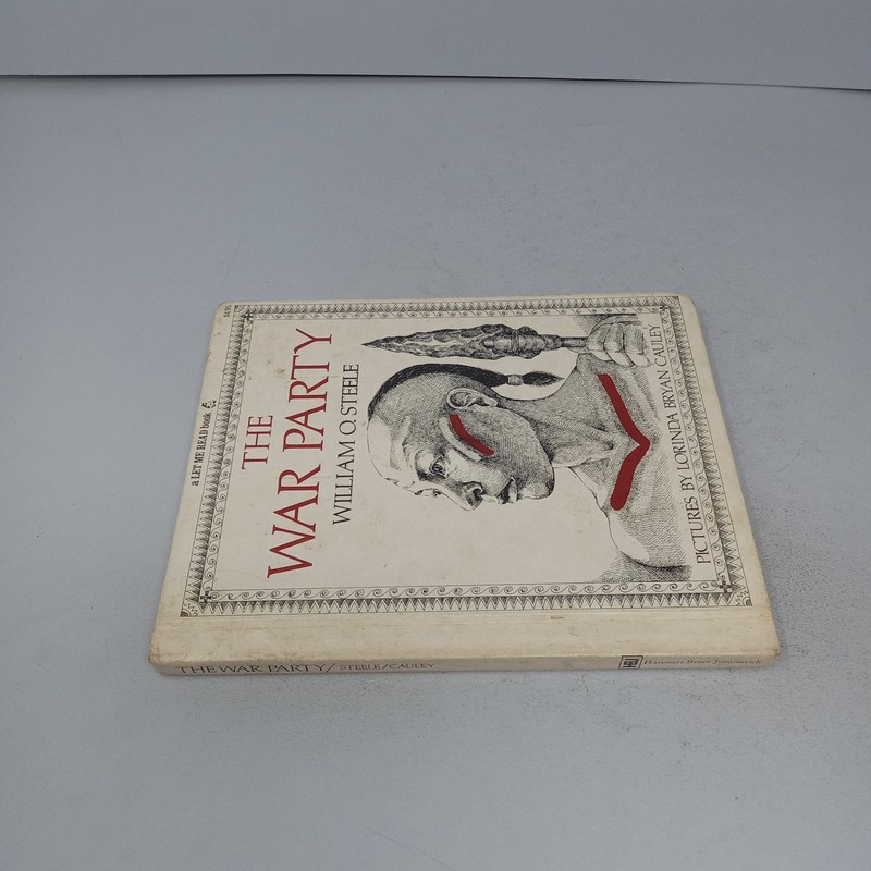 The War Party: 1978 Harcourt Brace Jovanovich Hardcover by William O. Steele gallery