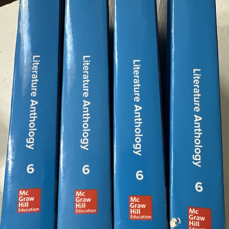 Elementary Core Reading Ser.: Wonders Literature Anthology, Grade 6 Lot Of Four