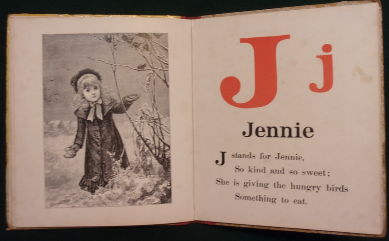 THE BIG LETTER A-B-C BOOK FOR HOME & SCHOOL WORK, McLoughlin Bros., NY, 1898. gallery