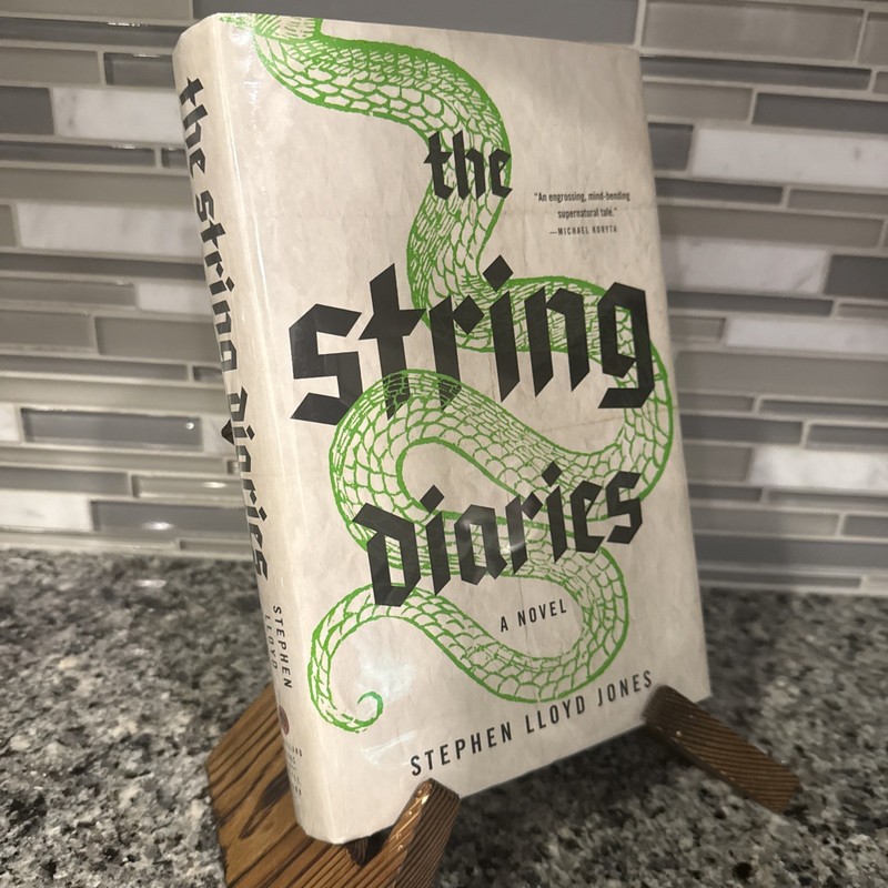 The String Diaries HCDJ Stephen Lloyd Jones Signed Bookplate 1th US Edi Thriller gallery