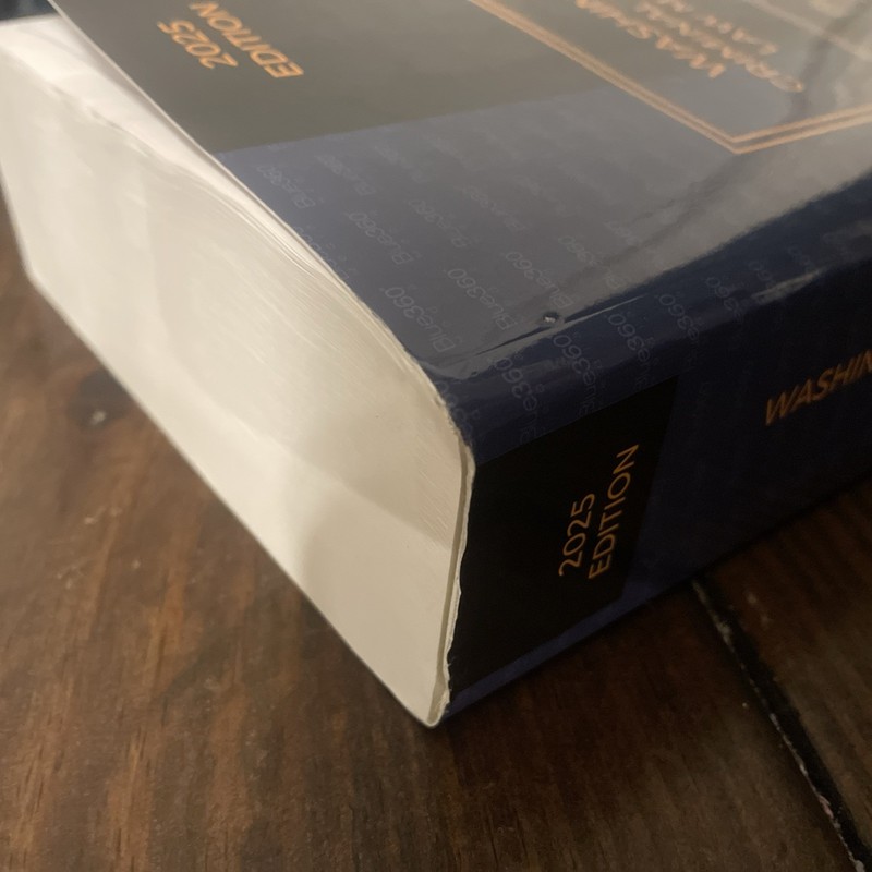 Washington Criminal and Traffic Law Manual 2025 Edition Blue360Media gallery